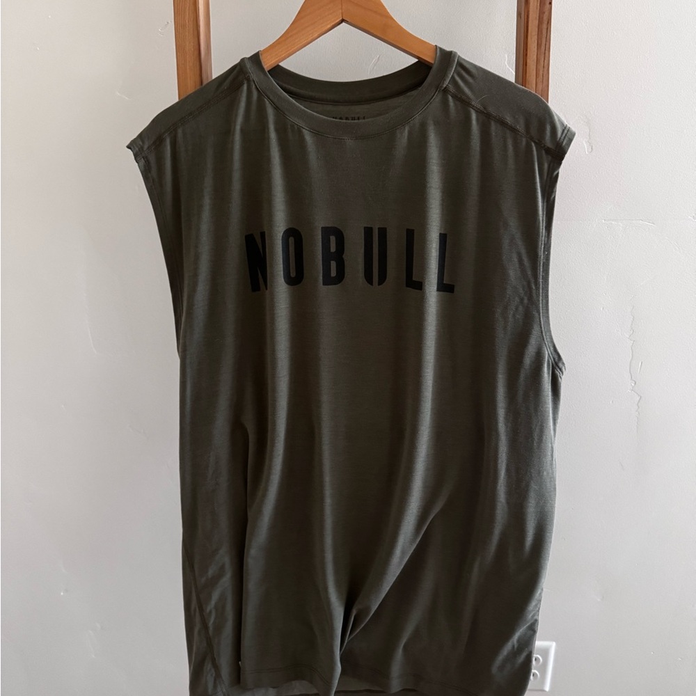 NOBULL Dark Green Muscle Tee XL
